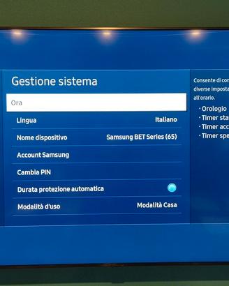 SAMSUNG BUSINESS TV 4K HDR