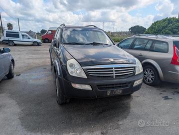 SSANGYONG REXTON GAB 2.7 XDI 4X4 165CV ricambi
