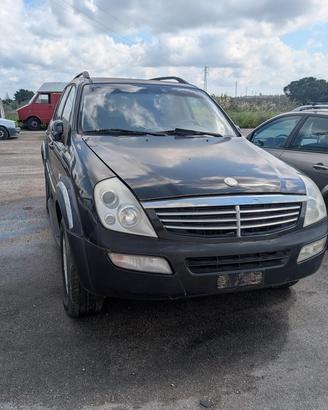 SSANGYONG REXTON GAB 2.7 XDI 4X4 165CV ricambi