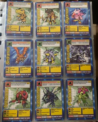 Lotto carte DIGIMON (quasi completo)