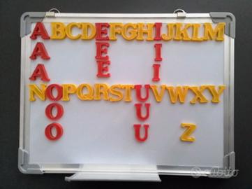 Letterine e giochi "metodo Montessori"