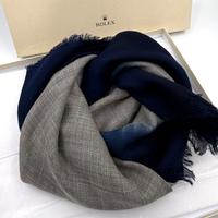Foulard/Sciarpa Rolex Lana Blu/Grigia Originale