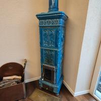 Stufa a legna in ceramica 
