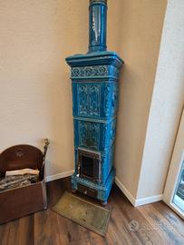 Stufa a legna in ceramica 