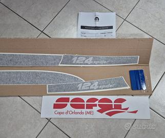 FIAT 124 SPIDER COD 71808584 _71808585 ADESIVI ABB