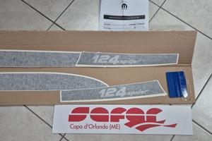 FIAT 124 SPIDER COD 71808584 _71808585 ADESIVI ABB