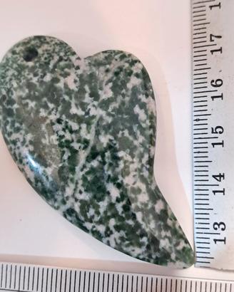ciondolo cuore stilizzato
