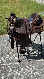 Sella Americana per  cavallo