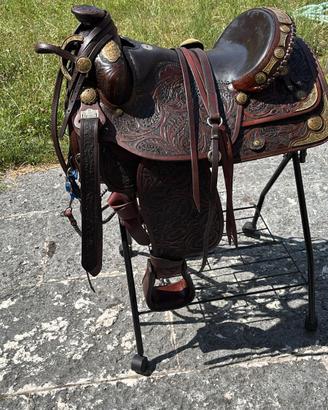 Sella Americana per  cavallo