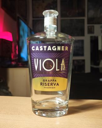 Grappa Castagner Viola Riserva - VUOTA