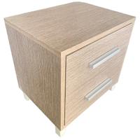 Coppia comodini moderni camera da letto 2 cassetti