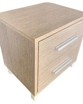 Coppia comodini moderni camera da letto 2 cassetti
