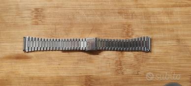 Cinturino acciaio Casio 19 mm rilascio rapido