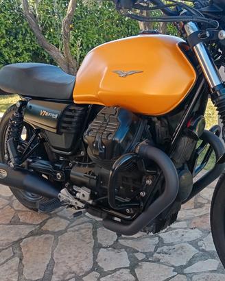 scarico zard omologto guzzi v7 III Stone