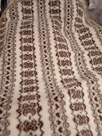 coperta in lana merino double-face  mt. 1×1.36