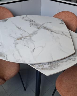 Tavolo allungabile in ceramica