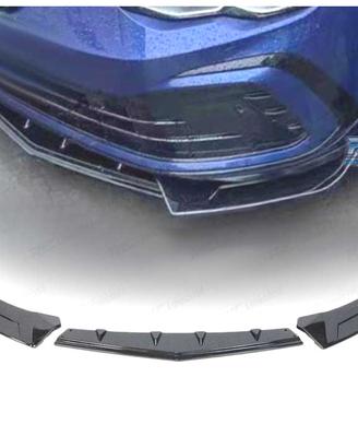 SPOILER LIP VOLKSWAGEN VW GOLF 8 R LINE NERO LUCID