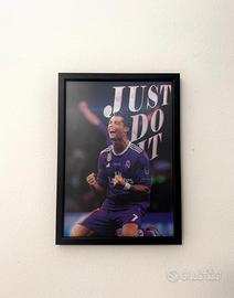 Quadretto formato A4 Cristiano Ronado