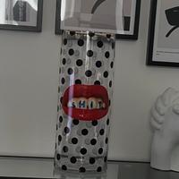 Vaso Vetro Cilindrico Shit Seletti Toiletpaper