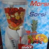 Frullatore con rubinetto morsi e sorsi