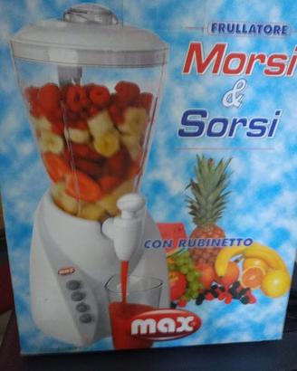 Frullatore con rubinetto morsi e sorsi