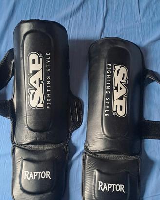 paratibia calzari SAP RAPTOR kick boxing