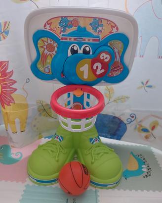 Canestro Basket Chicco interattivo 