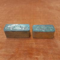 Nr. 2 timbri vintage Porsche 356 anno 1950/1960