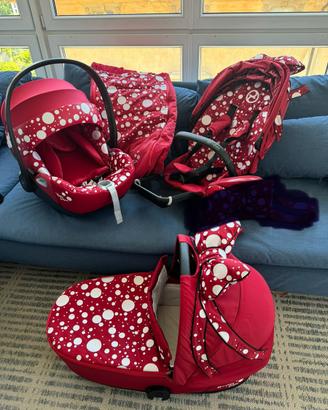 Set Cybex Mios Petticoat Red by Jeremy Scott