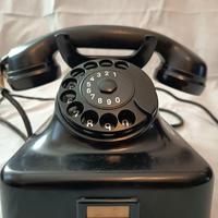 Telefono anni 50 in Bachelite nero per compleanno