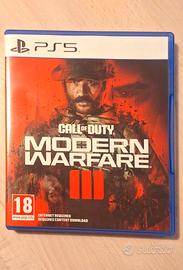 Ps5 call of duty MW3