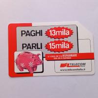 Scheda telefonica Telecom