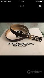 TOSCA BLU CINTURA CON ETICHETTA