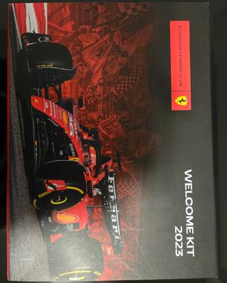 Welcome Kit Ferrari 2023 "parziale" con litografia