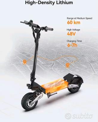 monopattino elettrico OotdT10 nuovo