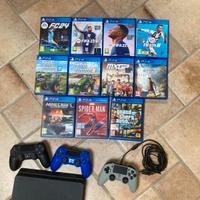 PlayStation 4 500gb + giochi e Pad