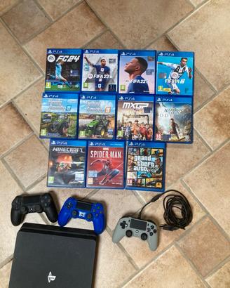 PlayStation 4 500gb + giochi e Pad