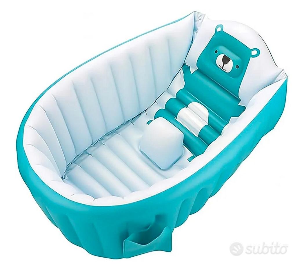 Vaschetta Bagnetto Gonfiabile Per Bambini | Con Seduta Interna | Risparmio Acqua E Pieghevole - Foto 7