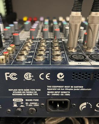 Soundcraft MFXi 12 con effetti Lexicon