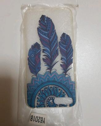 COVER TRASPARENTE DECORATA HUAWEI Y6P CUSTODIA 