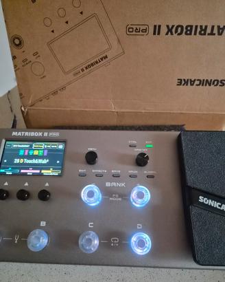 Sonicake Matribox II Pro – Pedaliera Multieffetto