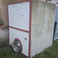 Tino da vino in cemento