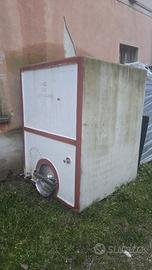 Tino da vino in cemento