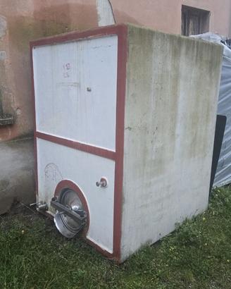 Tino da vino in cemento