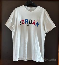 T shirt Air Jordan L nuova senza etichetta