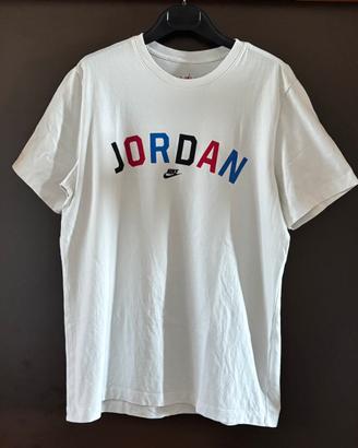 T shirt Air Jordan L nuova senza etichetta
