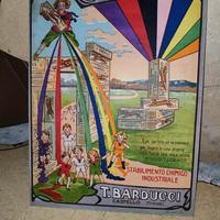 Insegna cartone Colorante Tigre Barducci