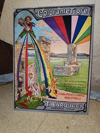 Insegna cartone Colorante Tigre Barducci