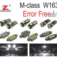 KIT 18 LAMPADE LED INTERNE MERCEDES CLASSE M W164 