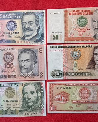 Banconote Peru